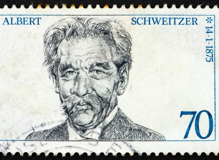  Albert Schweitzer.